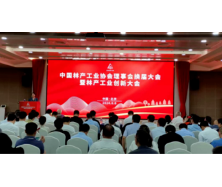 常州市地板协会参加中国林产工业协会理事会换届大会并协办林产工业创新大会