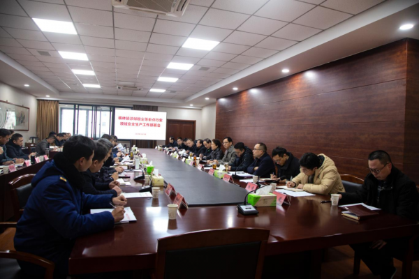 横林镇召开涉爆粉尘等重点行业领域安全生产工作部署会议